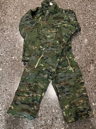 Traje de tormenta Boscoso Pixelado Usado