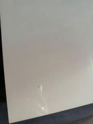 Mesa de centro blanca elevable