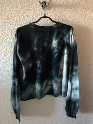 Camiseta Tie-Dye Negra y Blanca