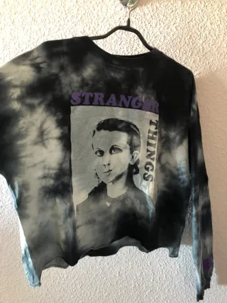 Camiseta Tie-Dye Negra y Blanca