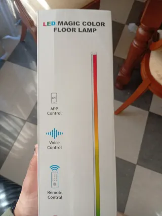 Lámpara LED de Pie Magic Color