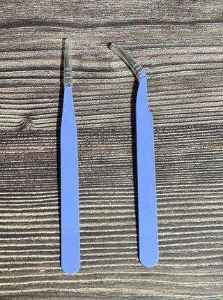 Pack 2 pinzas de precision acero inoxidable