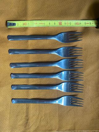 Juego 6 Tenedores Postre/Tapas (Monix-vintage)