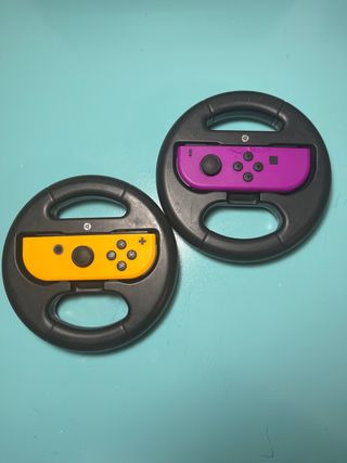 Nintendo Switch Morado y Naranja + Accesorios