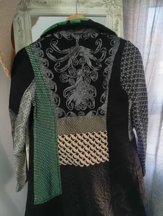 Abrigo Desigual patchwork