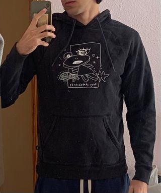 Sudadera Vans Frog Skateboards Negra Talla S