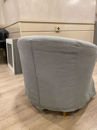 5 Sofá Gris de Tela Cómodo