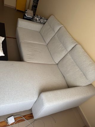 Sofá chaiselongue 3 plazas modulable