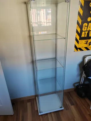 Vitrina expositor cristal Ikea