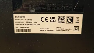 Barra de Sonido Samsung Negra