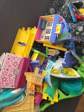 Lote Juguetes Peppa Pig y Vehículos