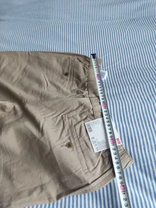 Pantalón hombre Lino Uniqlo talla S