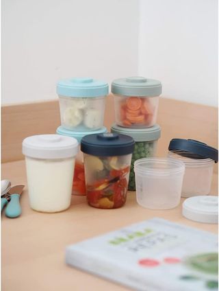 BÉABA - Lote de 8 Tarros de Conservación, Clip, Bo