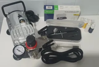 Compresor Aerografo Fengda FD-18-2