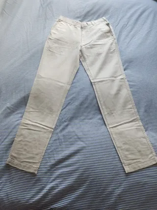 Pantalón hombre Lino Uniqlo talla S