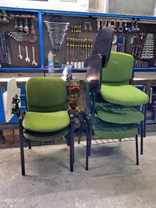 Sillas de colegio apilables