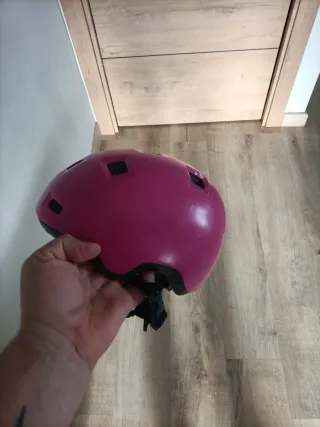 Casco bici infantil rosa