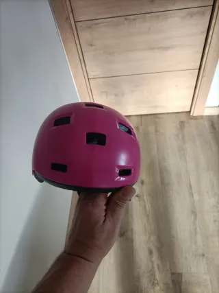 Casco bici infantil rosa