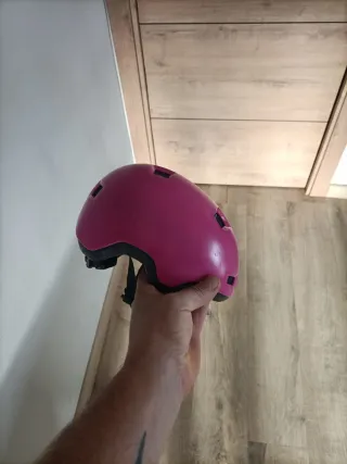Casco bici infantil rosa