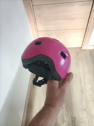 Casco bici infantil rosa