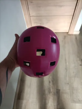 Casco bici infantil rosa