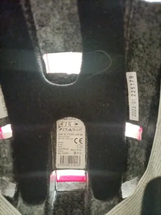 Casco bici infantil rosa