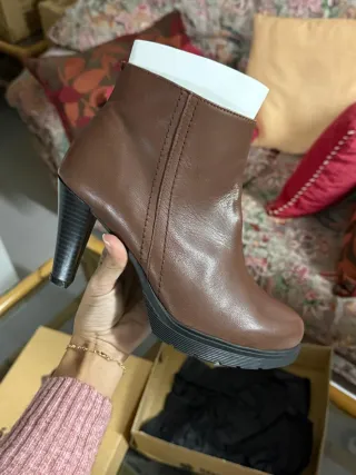 Botines piel mujer Talla 37 sin estrenar