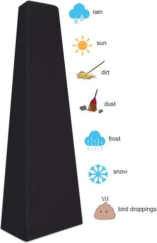 HNYG Funda para Calentador de Patio de Longitud Co