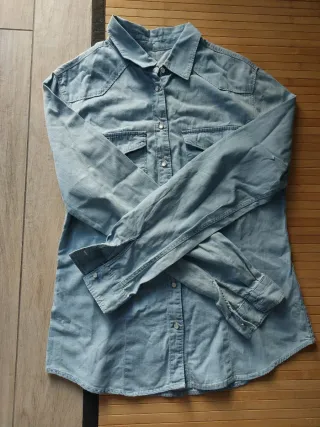 Camicia denim donna taglia M