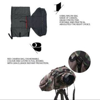 Funda de lluvia Matin Delux Camuflaje para DSLR