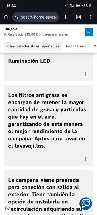 Campana Extractora Bosch