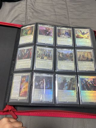 Colección Completa Full Foil Spiderman MTG.