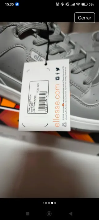 Zapatillas Ellesse Forza Grises