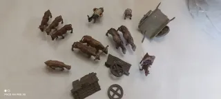 Lote Belén Carros Bueyes y ovejas belen