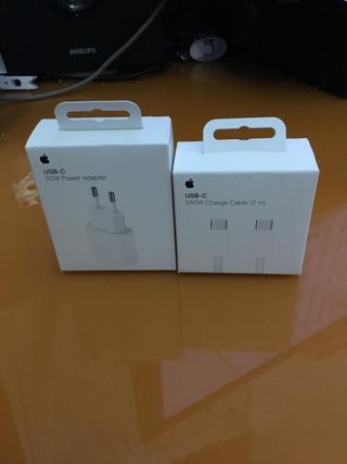 Cargador Apple iphone 17/16/15/ipad+cable 2m 240W