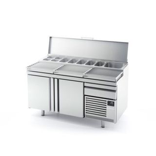 Mesa refrigerada pizza