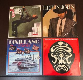 Lote de discos Vinilo de Rock Jazz Vocal Orquesta