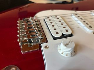 Guitarra Eléctrica Ashton Roja Oscura