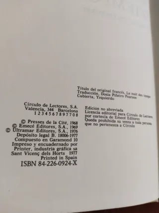 La noche de los tiempos