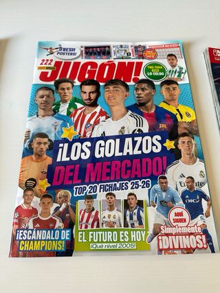 Jugón 221, 222 y Hobby Consolas 409