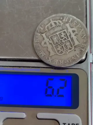 Moneda Dos Reales 1792 Carlos IIII Lima