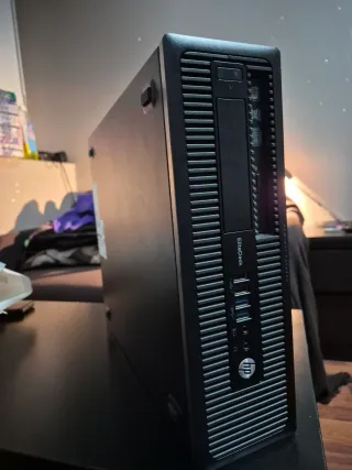 Torre PC HP EliteDesk Negra