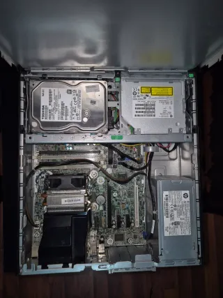 Torre PC HP EliteDesk Negra