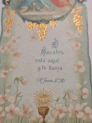 2 estampas religiosas 1918 y 1900