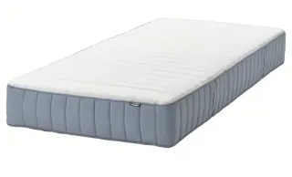 2x Colchón IKEA Blanco/Azul 90x200