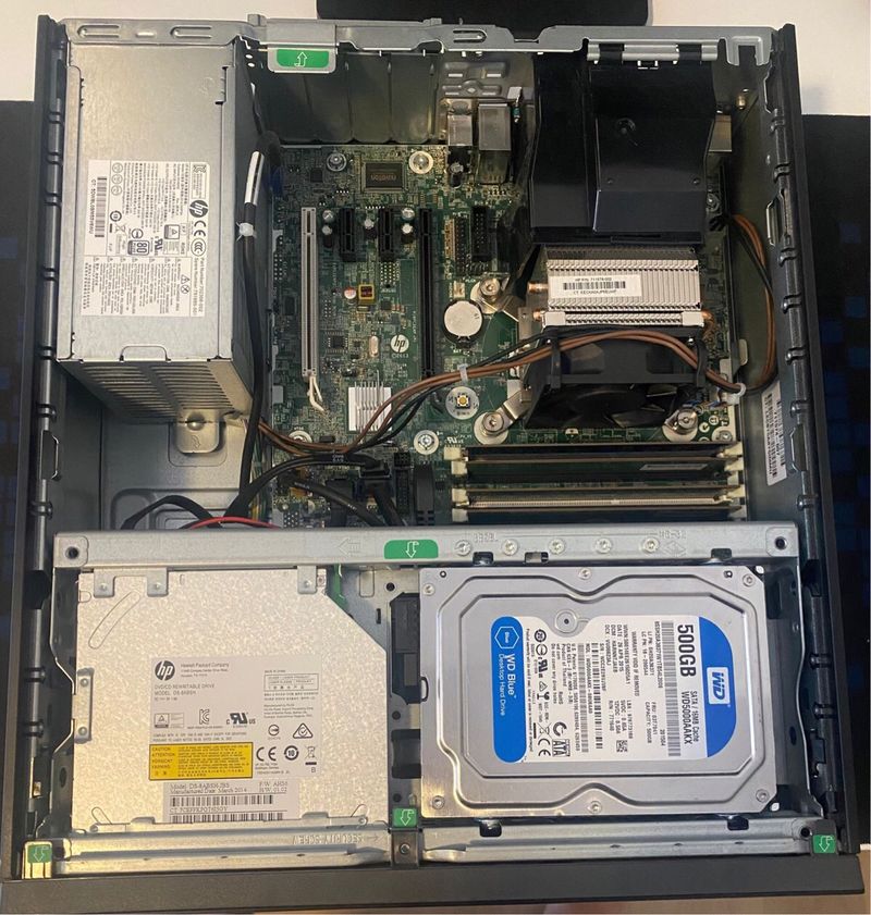 PC HP EliteDesk + Monitor HP 23 afbeelding 4