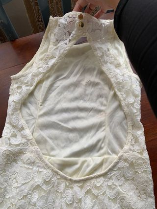 Vestido de Novia Encaje Blanco