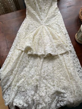 Vestido de Novia Encaje Blanco