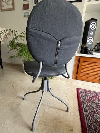 Silla de escritorio Ikea BJÖRKBERGET gris