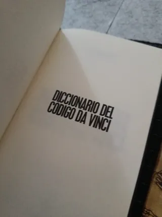 LOTE-DICCIONARIO CODIGO DA VINCI/LA CONSPIRAC. DA